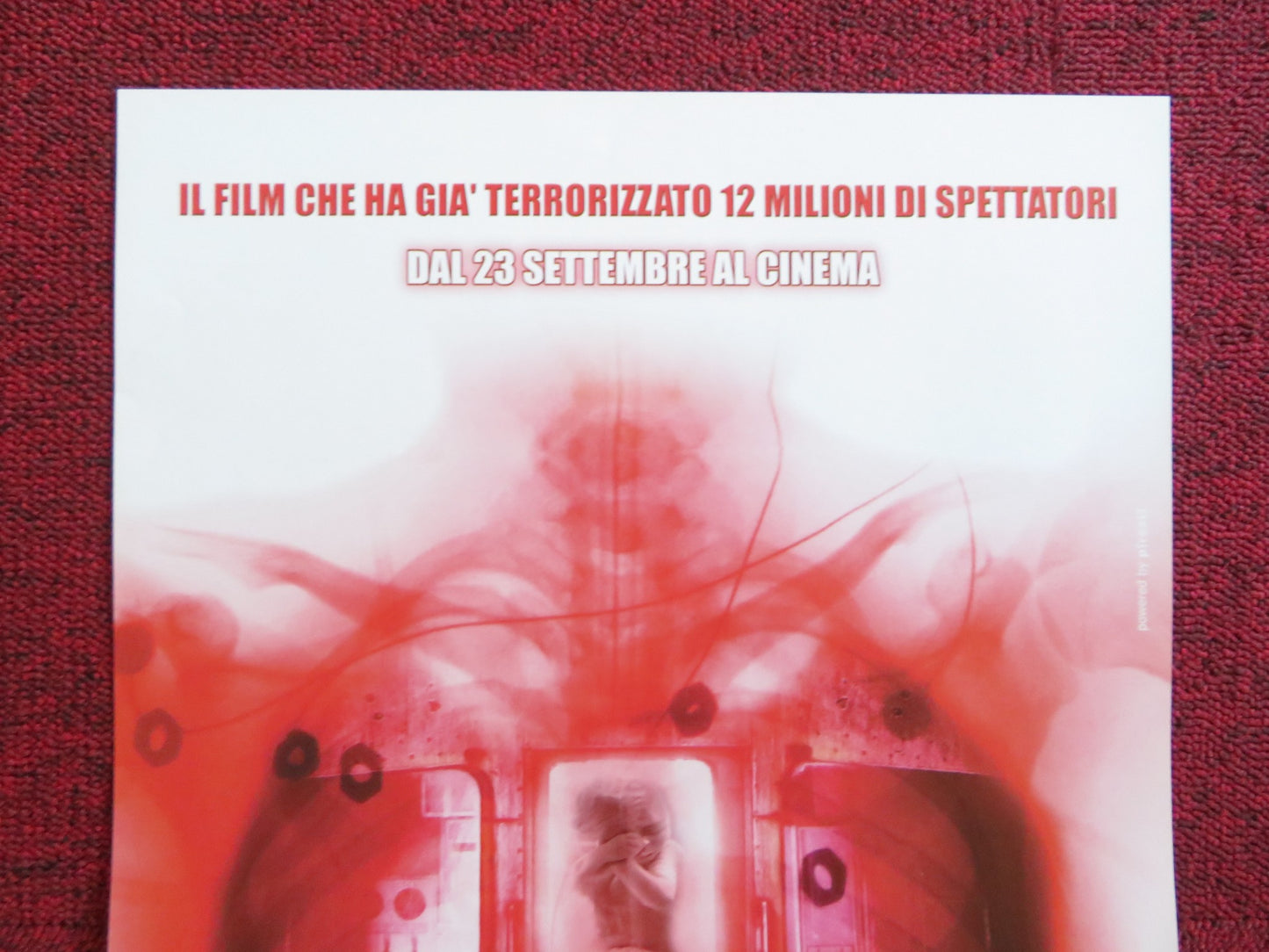 CREEP ITALIAN LOCANDINA POSTER VAS BLACKWOOD FRANKA POTENTE 2004