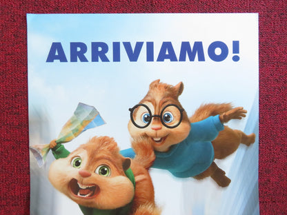 ALVIN AND THE CHIPMUNK ITALIAN LOCANDINA POSTER JASON LEE DAVID CROSS 2007