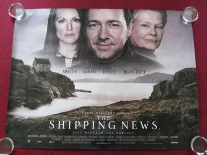 THE SHIPPING NEWS UK QUAD (30"x 40") ROLLED POSTER K. SPACEY JULIANNE MOORE 2001