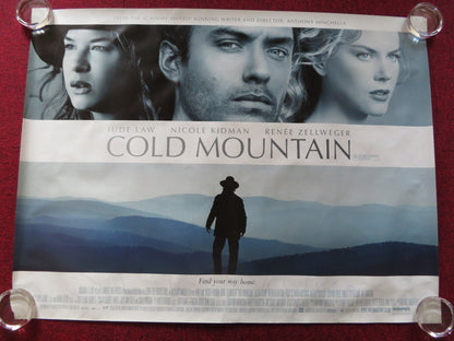 COLD MOUNTAIN UK QUAD (30"x 40") ROLLED POSTER JUDE LAW NICOLE KIDMAN 2003