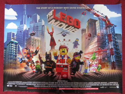 THE LEGO MOVIE UK QUAD (30"x 40") ROLLED POSTER WILL FERRELL CHRIS PRATT 2014