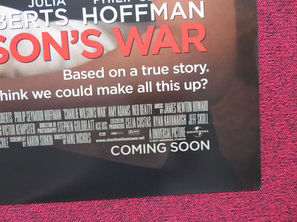 CHARLIE WILSON'S WAR US ONE SHEET ROLLED POSTER TOM HANKS JULIA ROBERTS 2007