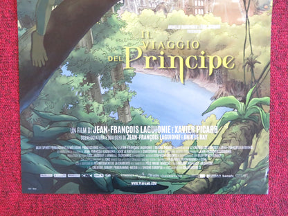 THE PRINCE'S VOYAGE ITALIAN LOCANDINA POSTER ENRICO DI GIOVANNI T. SAGOLS 2019