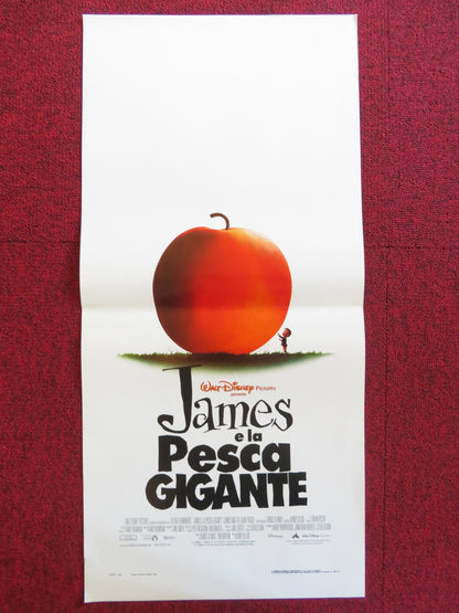 JAMES AND THE GIANT PEACH ITALIAN LOCANDINA POSTER SIMON CALLOW R. DREYFUSS 1997