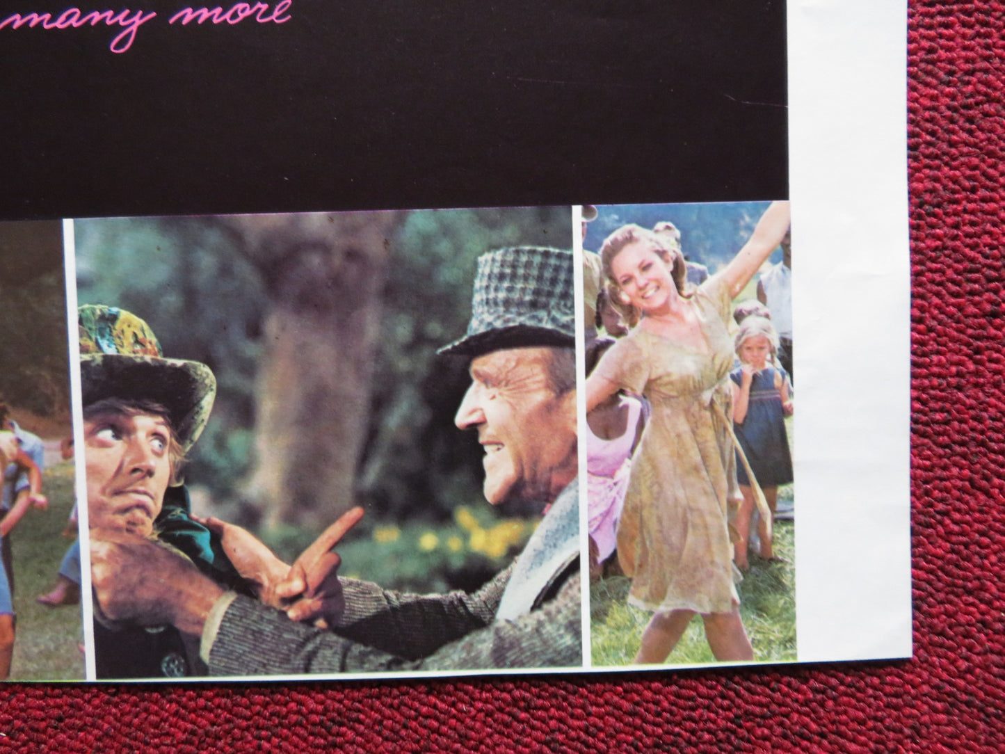 FINIAN'S RAINBOW FOLDED US ONE SHEET POSTER FRED ASTAIRE PETULA CLARK 1968