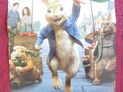 PETER RABBIT 2: THE RUNAWAY ITALIAN LOCANDINA POSTER ROSE BYRNE D. GLEESON 2021