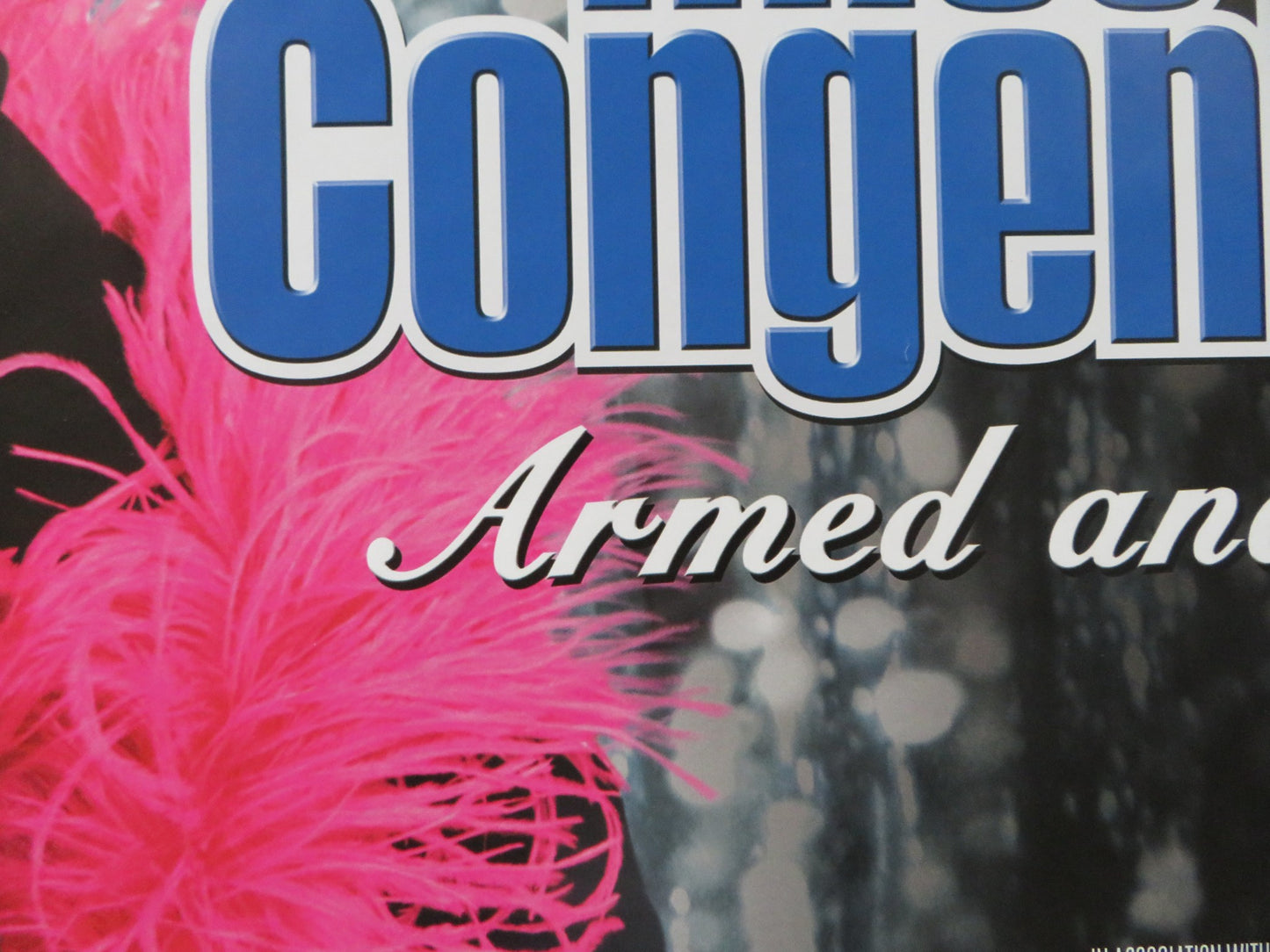 MISS CONGENIALITY 2: ARMED & FABULOUS -B UK QUAD ROLLED POSTER 2005