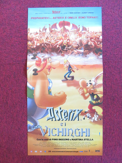 ASTERIX AND THE VIKINGS ITALIAN LOCANDINA POSTER ROGER CAREL LORANT DEUTSCH 2006