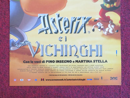 ASTERIX AND THE VIKINGS ITALIAN LOCANDINA POSTER ROGER CAREL LORANT DEUTSCH 2006