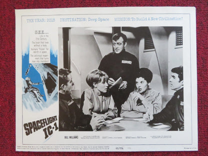 SPACEFLIGHT IC-1: AN ADVENTURE IN SPACE US LOBBY CARD  FULL SET B. WILLIAMS 1965