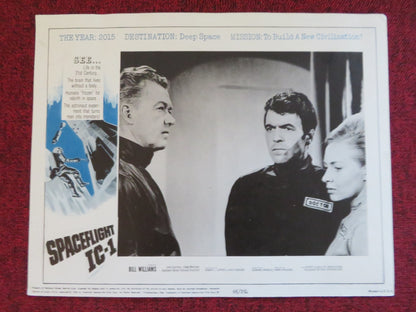 SPACEFLIGHT IC-1: AN ADVENTURE IN SPACE US LOBBY CARD  FULL SET B. WILLIAMS 1965