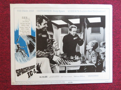 SPACEFLIGHT IC-1: AN ADVENTURE IN SPACE US LOBBY CARD  FULL SET B. WILLIAMS 1965