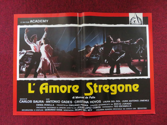 L'AMORE STREGONE - B ITALIAN FOTOBUSTA POSTER ANTONIO GADES CRISTINA HOYOS 1986