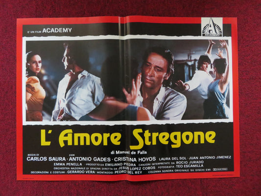 L'AMORE STREGONE - C ITALIAN FOTOBUSTA POSTER ANTONIO GADES CRISTINA HOYOS 1986