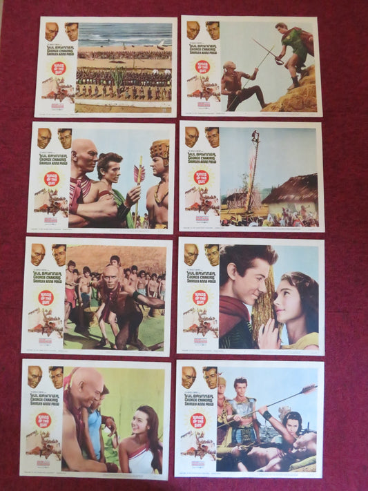 KINGS OF THE SUN US LOBBY CARD FULL SET YUL BRYNNER GEORGE CHAKIRIS 1963