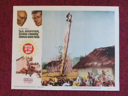 KINGS OF THE SUN US LOBBY CARD FULL SET YUL BRYNNER GEORGE CHAKIRIS 1963