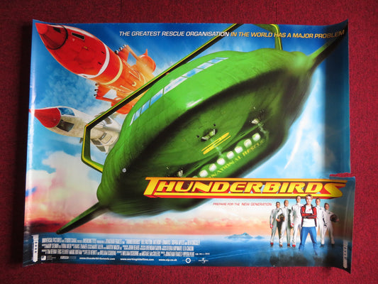 THUNDERBIRDS UK QUAD (30"x 40") ROLLED POSTER BRADY CORBET DEBORAH WESTON 2004