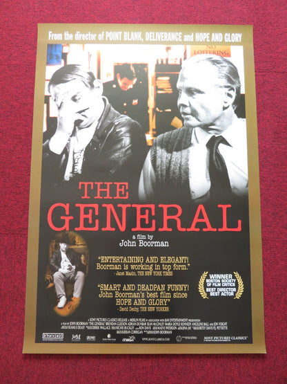 THE GENERAL US ONE SHEET ROLLED POSTER JON VOIGHT ADRIAN DUNBAR 1998