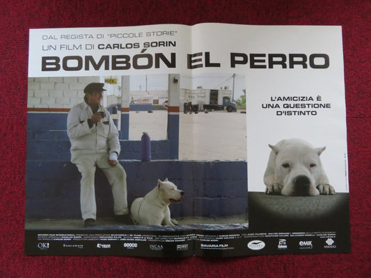 BOMBON EL PERRO - A ITALIAN FOTOBUSTA POSTER JUAN VILLEGAS WALTER DONADO 2004