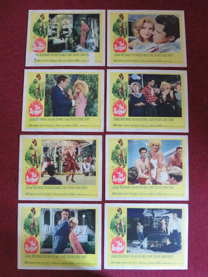 THE STRIPPER US LOBBY CARD FULL SET JOANNE WOODWARD RICHARD BEYMER 1963