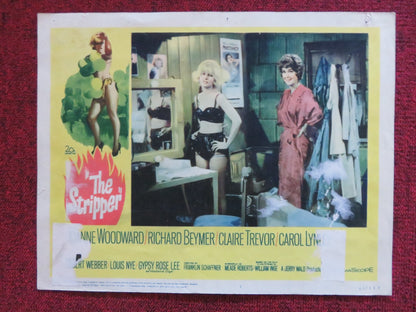 THE STRIPPER US LOBBY CARD FULL SET JOANNE WOODWARD RICHARD BEYMER 1963