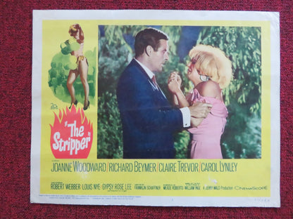 THE STRIPPER US LOBBY CARD FULL SET JOANNE WOODWARD RICHARD BEYMER 1963