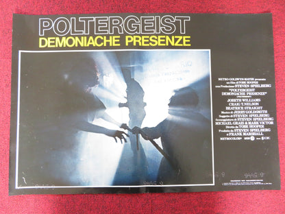 POLTERGEIST - E ITALIAN FOTOBUSTA POSTER SPIELBERG CRAIG T. NELSON 1982