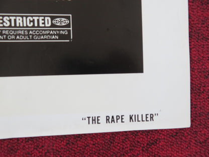 THE RAPE KILLER FOLDED US ONE SHEET POSTER DOROTHY MOORE LARRY DANIELS 1976