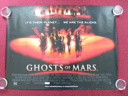 GHOSTS OF MARS UK QUAD (30"x 40") ROLLED POSTER ICE CUBE JASON STATHAM 2001