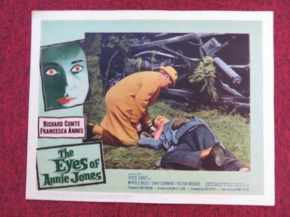 THE EYES OF ANNIE JONES US LOBBY CARD FULL SET R.CONTE FRANCESCA ANNIS 1963