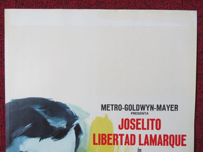 BELLO RECUERDO ITALIAN LOCANDINA POSTER JOSELITO LIBERTAD LAMARQUE 1961