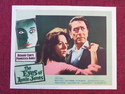 THE EYES OF ANNIE JONES US LOBBY CARD FULL SET R.CONTE FRANCESCA ANNIS 1963