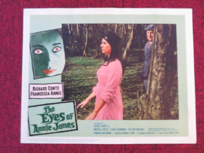 THE EYES OF ANNIE JONES US LOBBY CARD FULL SET R.CONTE FRANCESCA ANNIS 1963