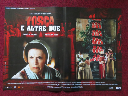 TOSCA E ALTRE DUE - A  ITALIAN FOTOBUSTA POSTER FRANCA VALERI ADRIANA ASTI 2003