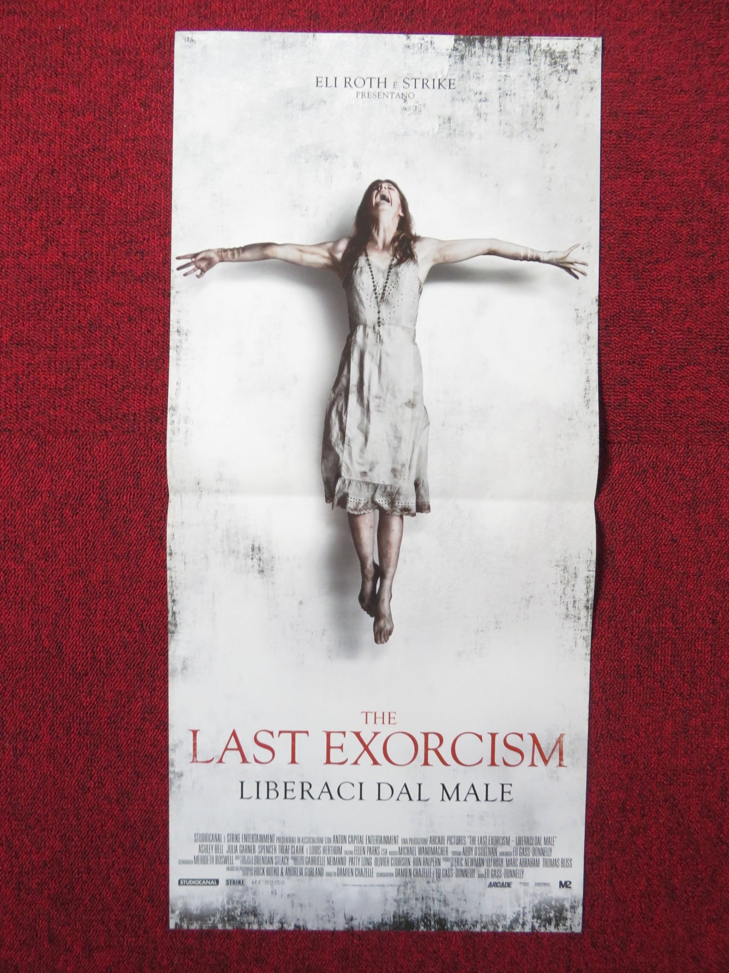 THE LAST EXORCISM ITALIAN LOCANDINA POSTER ASHLEY BELL PATRICK FABIAN 2010