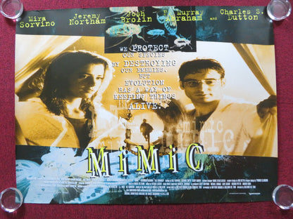 MIMIC UK QUAD (30"x 40") ROLLED POSTER JEREMY NORTHAM MIRA SORVINO 1997