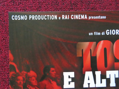 TOSCA E ALTRE DUE - C  ITALIAN FOTOBUSTA POSTER FRANCA VALERI ADRIANA ASTI 2003