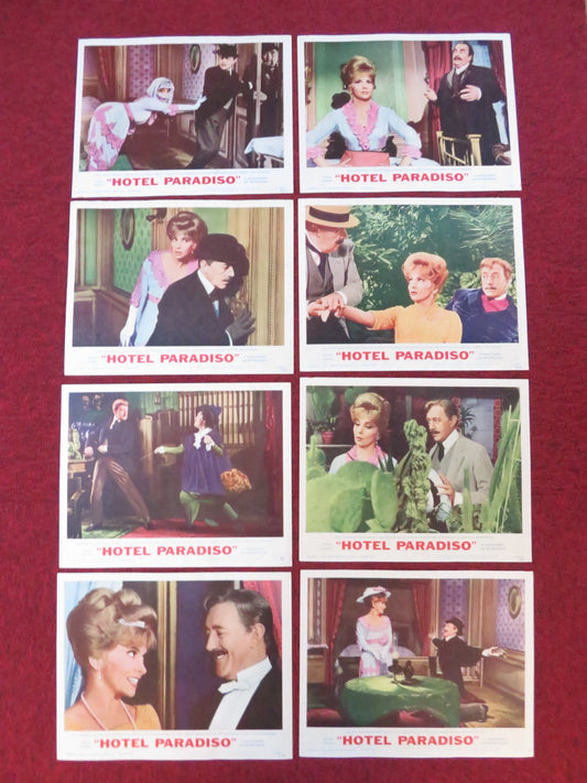 HOTEL PARADISO US LOBBY CARD FULL SET GINA LOLLOBRIGIDA ROBERT MORLEY 1966