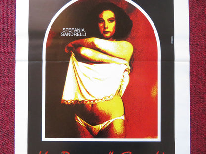 UNA DONNA ALLO SPECCHIO ITALIAN LOCANDINA POSTER STEFANIA SANDRELLI 1984