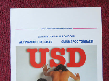 UOMINI SENZA DONNE ITALIAN LOCANDINA POSTER ALESSANDRO GASSMAN 1996