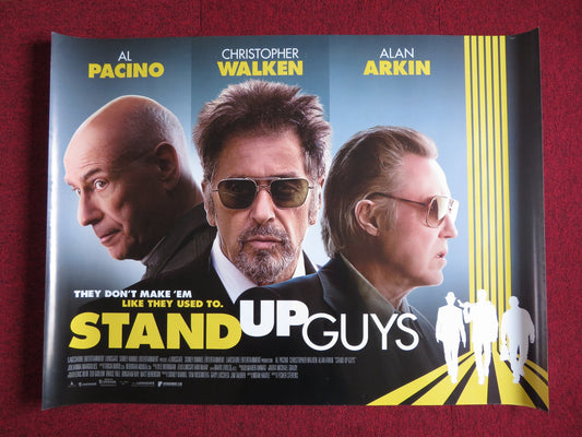 STAND UP GUYS UK QUAD (30"x 40") ROLLED POSTER AL PACINO CHRISTOPHER WALKEN 2012