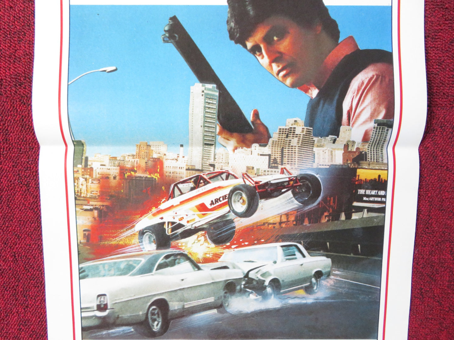 COLPI DI LUCE ITALIAN LOCANDINA POSTER ERIK ESTRADA ENNIO GIROLAMI 1985