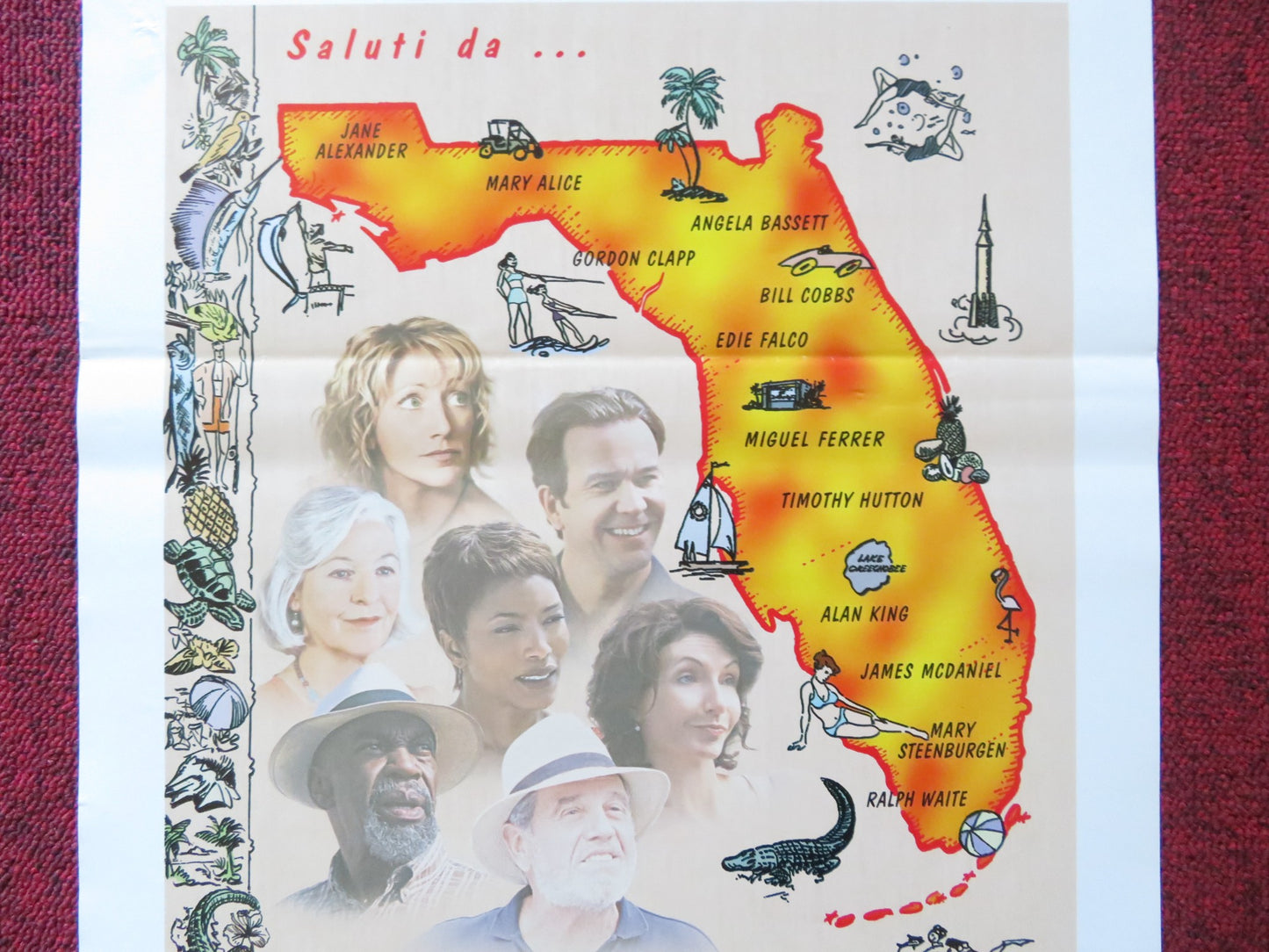 SUNSHINE STATE ITALIAN LOCANDINA POSTER ANGELA BASSETT JANE ALEXANDER 2002