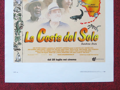 SUNSHINE STATE ITALIAN LOCANDINA POSTER ANGELA BASSETT JANE ALEXANDER 2002