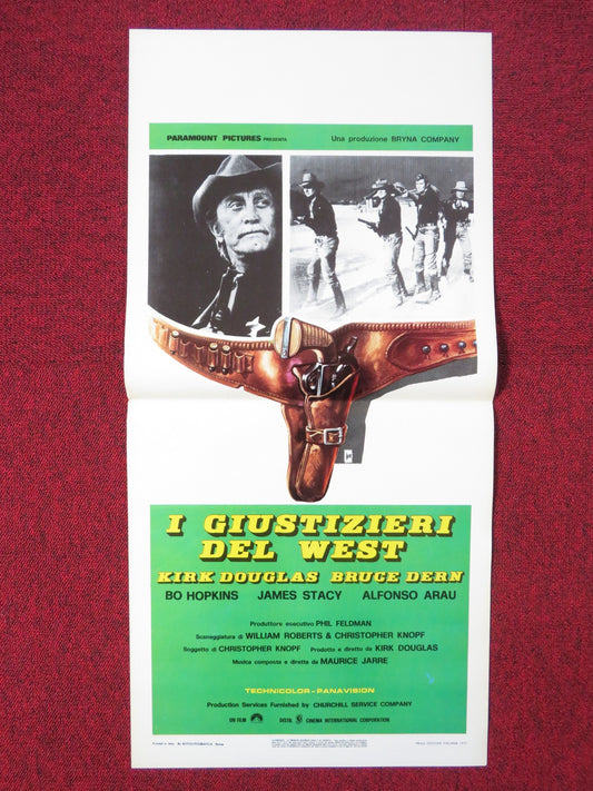 POSSE ITALIAN LOCANDINA POSTER KIRK DOUGLAS BRUCE DERN 1975