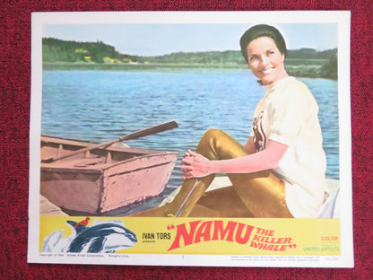 NAMU, THE KILLER WHALE US LOBBY CARD FULL SET ROBERT LANSING JOHN ANDERSON 1966