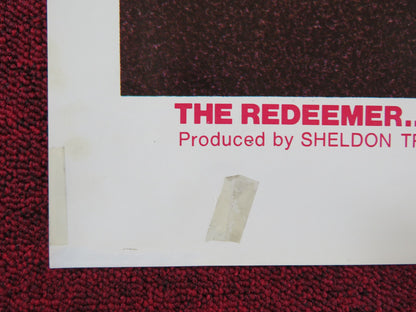 THE REDEEMER: SON OF SATAN! FOLDED US ONE SHEET POSTER JEANNETTA ARNETTE 1977