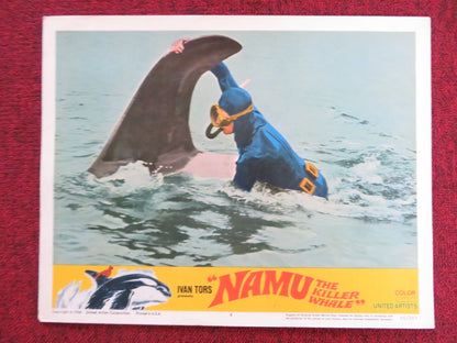 NAMU, THE KILLER WHALE US LOBBY CARD FULL SET ROBERT LANSING JOHN ANDERSON 1966