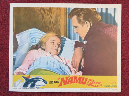 NAMU, THE KILLER WHALE US LOBBY CARD FULL SET ROBERT LANSING JOHN ANDERSON 1966