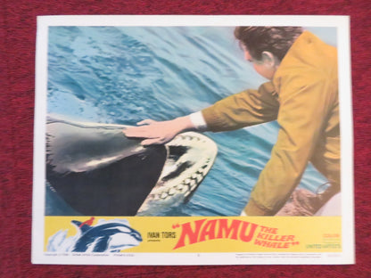 NAMU, THE KILLER WHALE US LOBBY CARD FULL SET ROBERT LANSING JOHN ANDERSON 1966